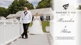 Alexandra and Adam at the Candlewood Inn