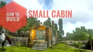 Ark survival evolved /How to Build / Small cabin / #howtobuild #smallcabin #arksurvival #speedbuild