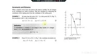 Mathematics - Coordinates, Increments, Distances, and Simple Graphs
