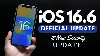 iOS 16.6 In Malayalam  | 18 New security Update | New Features & Bug Fixes | Official Released
