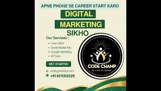 Learn Digital Marketing with AI Tools 💻 | Class 1 | Poster Design to Voice Over