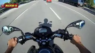 Impress&otilde;es Retrovisor BMW F800(LM Race) haste curta lente convexa rosca Honda - Shopee.