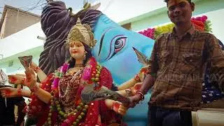 माँ दुर्गा विसर्जन ग्राम हिरमी वर्ष 2023 Vlog no 193 #navratri2023 #hirmi