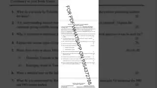 MTTM 9 ENGLISH MEDIUM SOLVED ASSIGNMENT 2021 | FOR PDF WHATSAPP ON 9354372788
