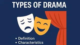 Types of Drama in English Literature | Definition, Characteristics & Examples