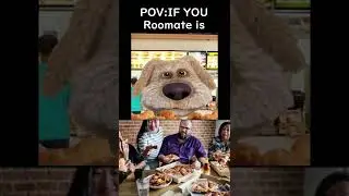 Talking BEN becoming FAT | (POV: Your ROOMATE is) #shorts #memes