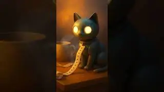 Pebble the Robot Cat