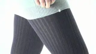 UK Tights - Oroblu Megan Wool and Cotton Ribbed Tights