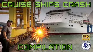 CRUISE SHIPS CRASH COMPILATION - 10 SHIP FAILS CAUGHT ON CAMERA - THE SEAWOLF