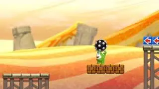 Super Mario Run World 6-1 all black coins