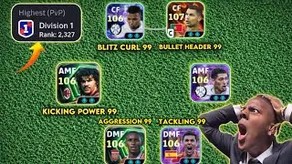 Destroyed a High-Ranked Player with Highest Team Strength 🤯 | eFootball 2026