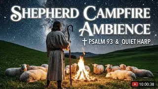 Sleep in God&rsquo;s Presence: Shepherd Campfire, Harp & Psalm 93 (Whispered)