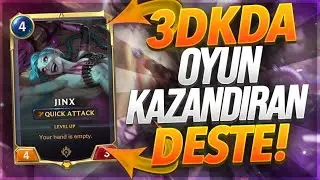 LoR: 3 Dakikada Oyun Kazandıran Deste! (Jinx & Draven Discard Aggro)