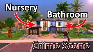 building a sims house but each room is a random room *true crime edition*
