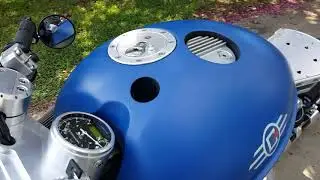 confederate motorcycle X132 BRAWLER #001 PROTOTYPE