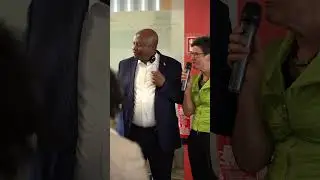 Delegation from Burundi at Off-Grid Europe #africa #europe #sustainability