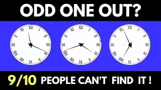 Odd one out Here? - Puzzles to test your brain!