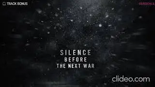 SILENCE BEFORE THE NEXT WAR – Dark Rap Transition (Bonus) VERSION A