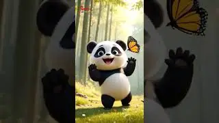 Panda Tout Rond - Chubby chubby panda | French Nursery Rhymes for Children's | fran&ccedil;aise | Shorts
