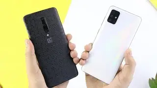 Galaxy A51 vs One Plus 7 Pro Speed Test & Comparison | Urdu/Hindi