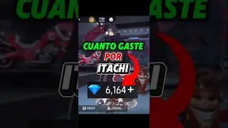 cuanto gaste para sacarme a itachi? #shorts #freefire #virales