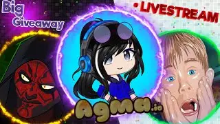 Playing Agma.io w Followers! 🌸 (game like agar.io) GIVEAWAYSS!!
