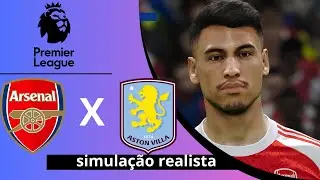 ARSENAL X ASTON VILLA | CAMPEONATO IT&Aacute;LIANO | RODADA 19| PES 2021