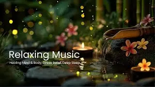 Relaxing Music and Soothing Water Sounds Healing Mind & Body, Stress Relief, Deep Sleep