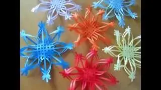 Schneeflocken  aus  Papier selber machen