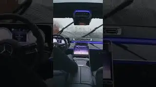 mercedes magic vision control wipers || #mrautovlog #shorts