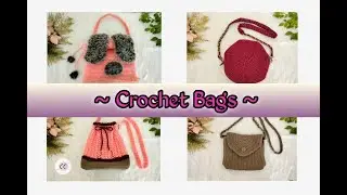 Crochet Bag Collection | Crochet Sling Bags