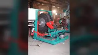 Retread 25'' OTR Tire Buffing Process - TIRE RETREADING MACHINES CHINA
