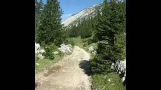 I-Cam: Abfahrt von der Halleranger Alm Richtung 