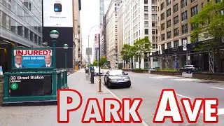NYC Walking Park Ave South (33rd Street to Union Square)