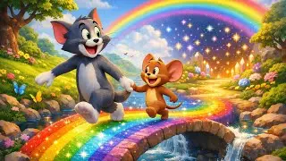 Tom and Jerry Part 12 | The Rainbow Bridge Adventure | Kids Cartoon Story