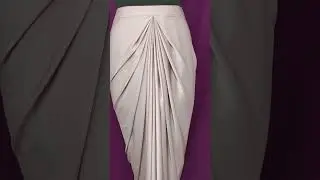 full video link in description/shabbir master/draped skirt/skirt stitching