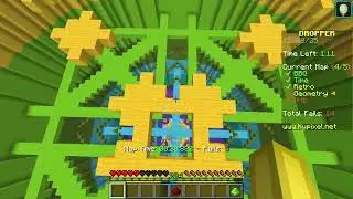Trying Minecraft Hypixel Dropper Maps For the First Time and Actually Doing Well