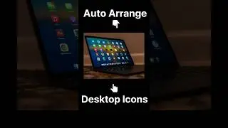 Auto Arrange Desktop icon in One Click 🧐🧐 || Desktop icon Arrenge || Computer Desktop icon Arrenge