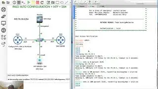 Palo Alto + NTP + DNS + SSH