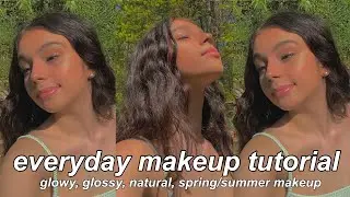 EVERYDAY MAKEUP TUTORIAL 2021 !! Glowy, Glossy, Natural, Spring and Summer Makeup!!