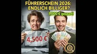 F&uuml;hrerschein-Revolution 2026: Endlich billiger? Das &auml;ndert sich jetzt!