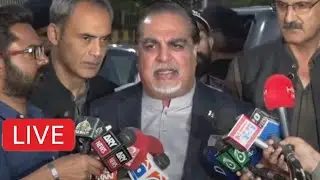 LIVE | Governor Sindh Imran Ismail Media Talk