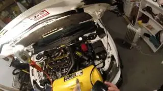 Evo X boost leak test/ Coupler blows off!!!