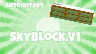 Roblox - Sky Block AHK Script | Testing Out/Show Casing