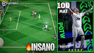 🤩 NEYMAR JR 99 POTW T&Aacute; MUITO INSANO NO EFOOTBALL MOBILE 2026!!!