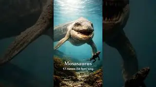 Giant Extinct Sea Creatures - Size Comparison to Their Modern Relatives
