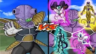 O MAIOR RIVAL DO VEGETA VS FAM&Iacute;LIA FREEZA E CAPIT&Atilde;O GINYU! - DIFICULDADE (Z) 