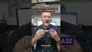 IA criando a introdu&ccedil;&atilde;o do TCC em minutos