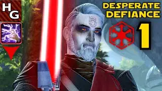SWTOR ► Desperate Defiance (Part 1) ► Sith Inquisitor [DS Male]