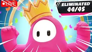 Quest for 100 Crowns | Fall Guys LIVE